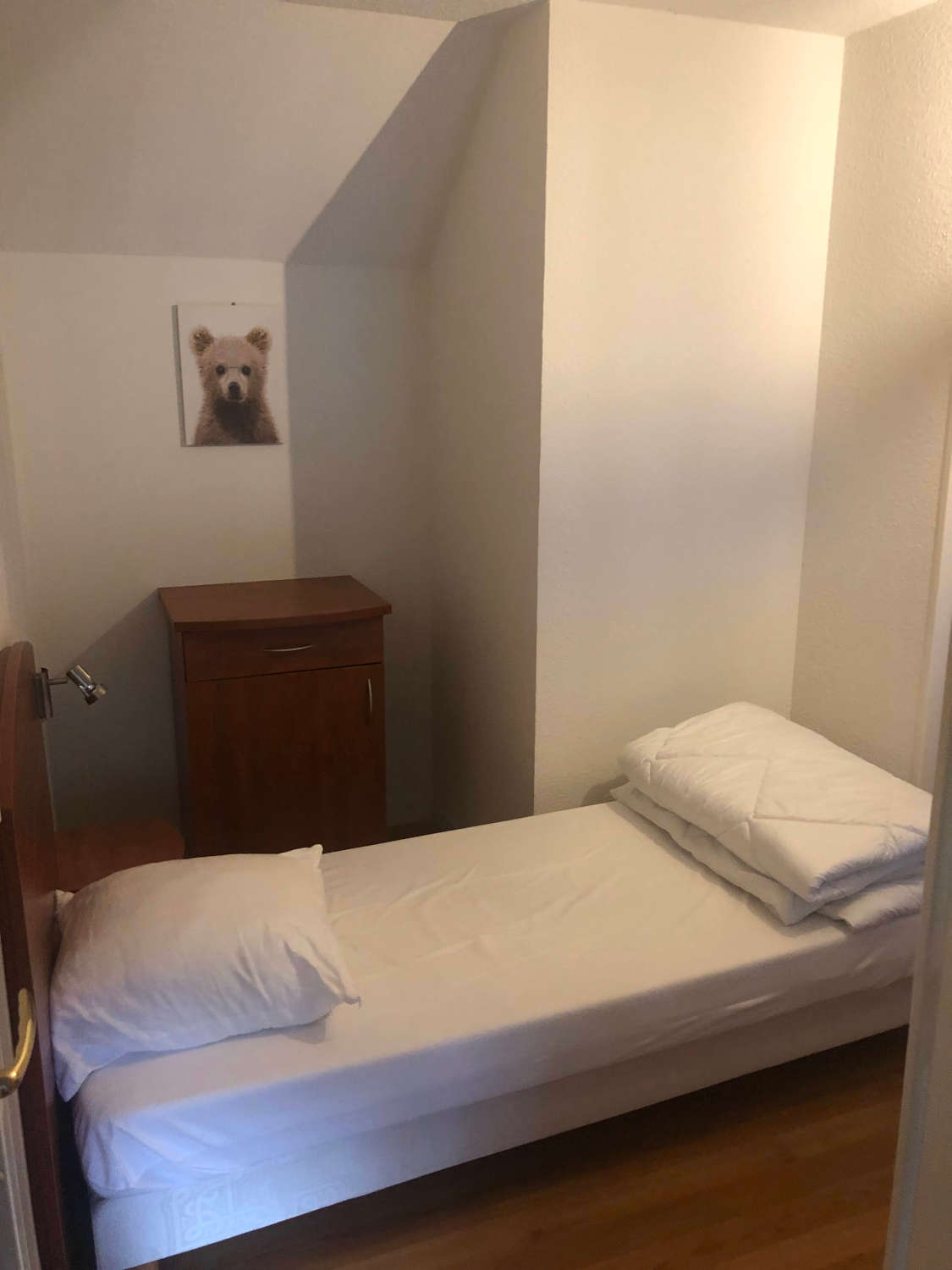 Lit dans la mezzanine